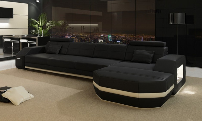 Design corner sofa couch upholstery corner set leather sofa corner living landscape PH300B