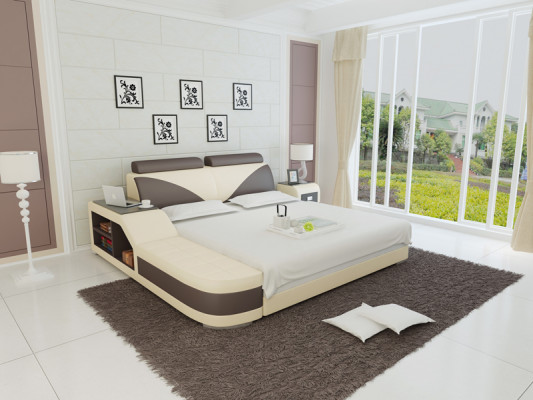 Designer bed upholstered bed luxury bed double bed king-size bed beds 140/160/180 cm