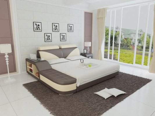 Designer bed upholstered bed luxury bed double bed king-size bed beds 140/160/180 cm