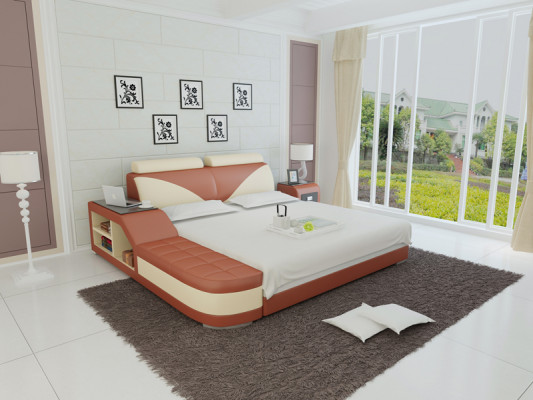Designer bed upholstered bed luxury bed double bed king-size bed beds 140/160/180 cm