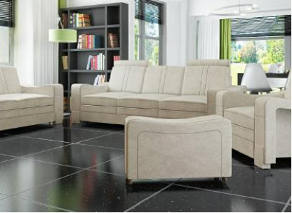 Upholstered Fabric Sofa Set Couch Sofa Suite Fabric Sofa 3+2+1 Living Room Set
