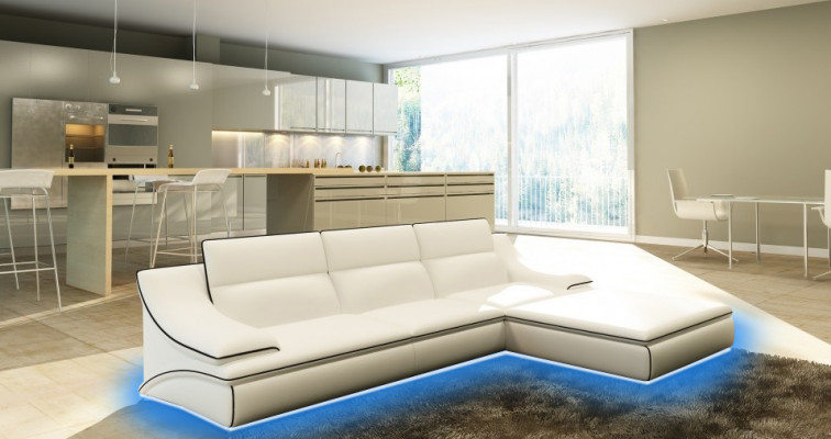 Corner sofa upholstery couch sofa set living landscape seat corner fabric leather