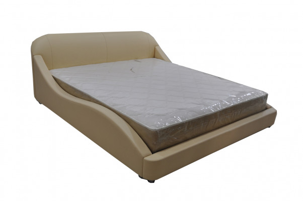 Luxury bed with USB padded double hotel modern beds leather 140/160/180/200 cm bed