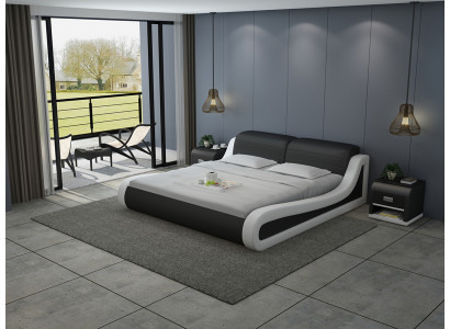 Leather Bed Design Upholstered Beds Luxury Double Big 140/160/180 LB8831
