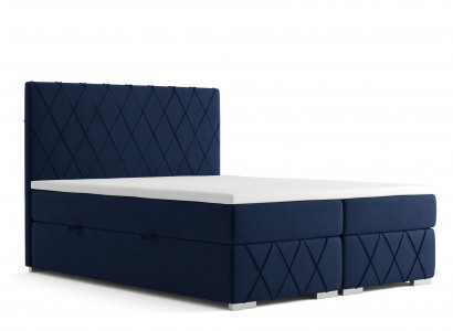Box spring bed complete set double mattress topper beds function box hotel