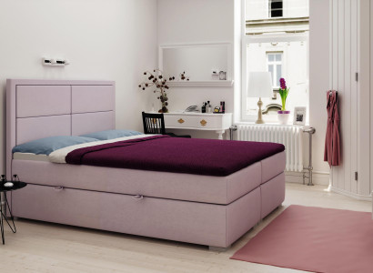 Box spring bed hotel double complete set mattress topper beds function box