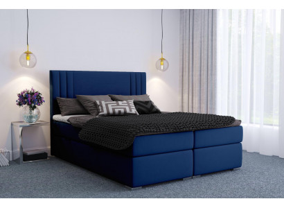 Modern box spring beds hotel double luxury bed upholstery box function fabric