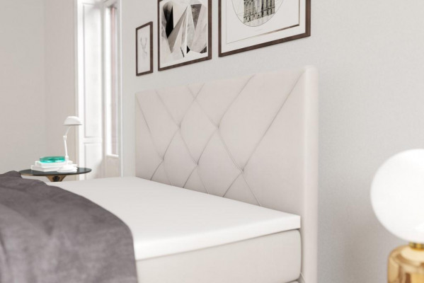 Modern box spring beds hotel double luxury bed upholstery box function leather
