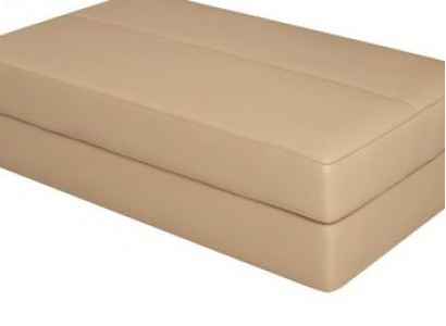 Ottoman seat stool designer pouf upholstered living room bench footstool