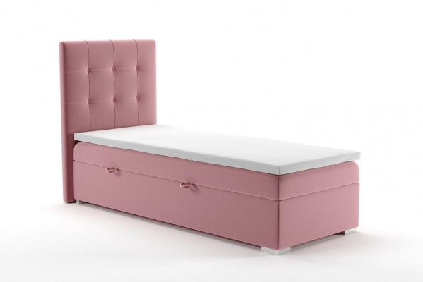 Luxury Box Spring Bed Hotel Upholstered Bed Base Function 90x200cm