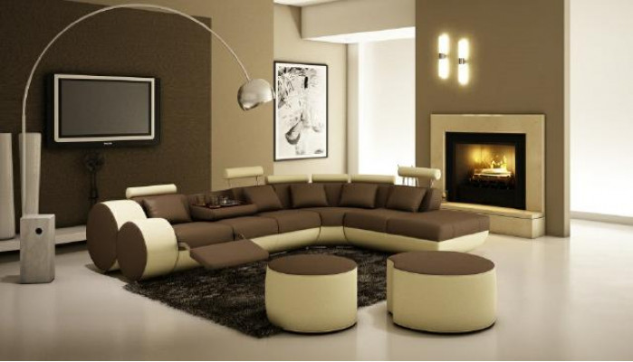 Corner sofa, sofa, couch, upholstery, living area, leather corner sofas, set, sofas Madrid