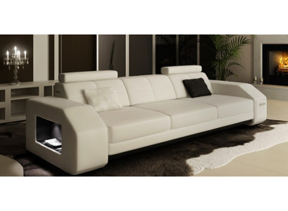 Leather sofa set 3+2+1 leather couch cushion seat designer set JarksonW