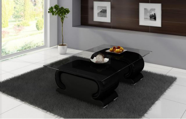 Designer glass table table cushion leather table couch sofa leather tables