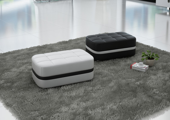 Design upholstered stool footstool ottoman seat padded pouffe