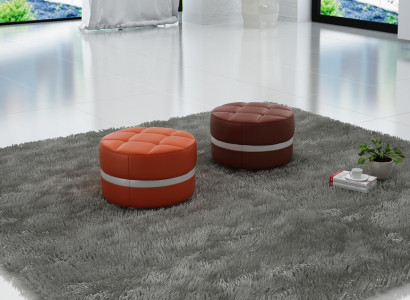 Designer upholstered stool footstool ottoman seat padded pufa FT003
