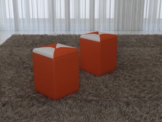 Design upholstered stool footstool ottoman seat chaise padded FT006
