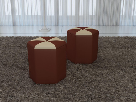Design upholstery stool footstool ottoman seat padded pouf FT007