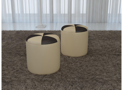 Design upholstered stool footrest ottoman seat chaise padded Pufa FT009
