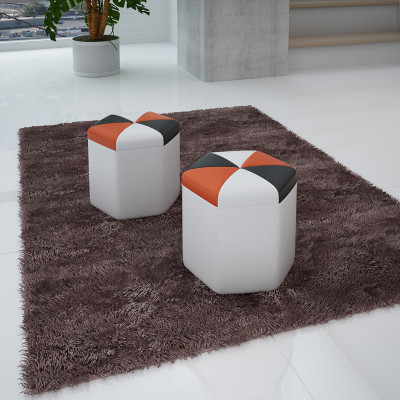 Design upholstered stool footstool ottoman seat chaise padded FT004