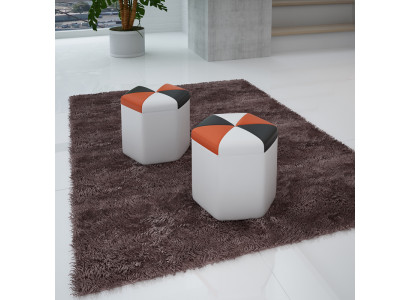 Design upholstered stool footstool ottoman seat chaise padded FT004