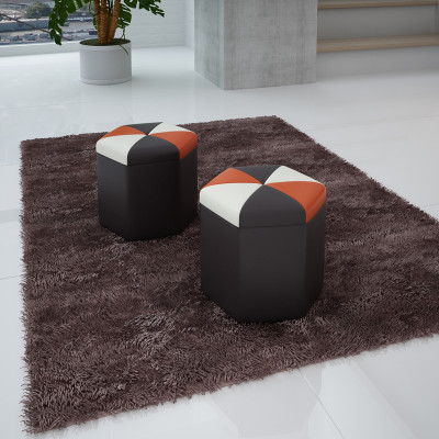 Design upholstered stool footstool ottoman seat chaise padded FT004