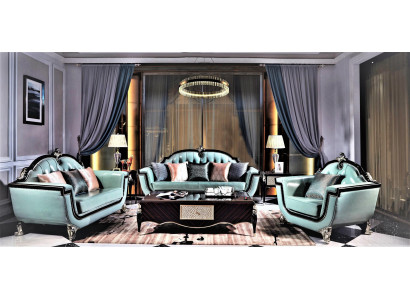 High-quality upholstered sofas in a 3+2+1 set - Discover comfort and style