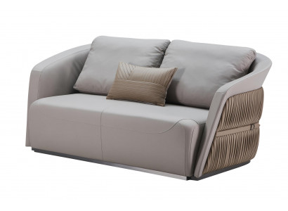 Two-seater couch sofa upholstered sofa 2-seater textile couches fabric luxury furniture