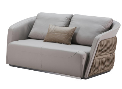Two-seater couch sofa upholstered sofa 2-seater textile couches fabric luxury furniture