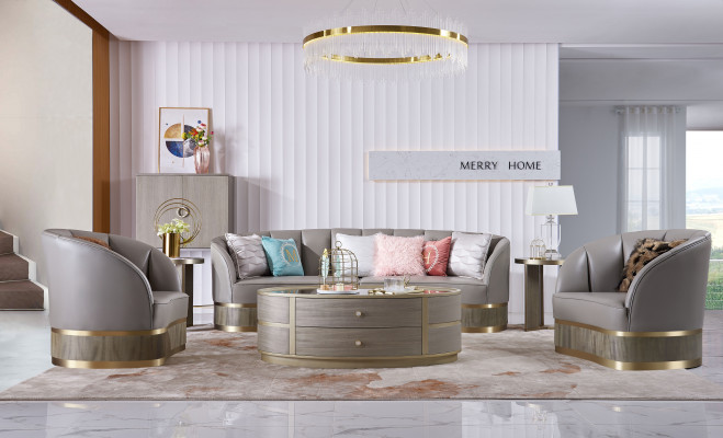 Sofa set 4+2+2 seater living room upholstered furniture modern sofa leather sofa sofas