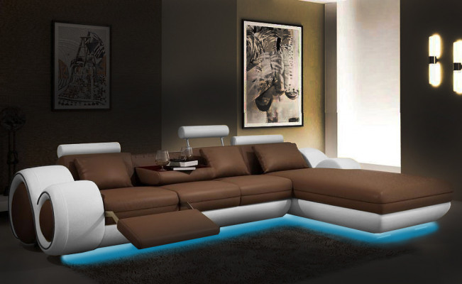 Elegant Living Luxurious Corner Sofa in Perfect L-Shape Sofa Living Room