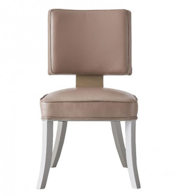 Chair 6x Chairs Group Set Living - Dining Room Suite Wood Leather Textile New