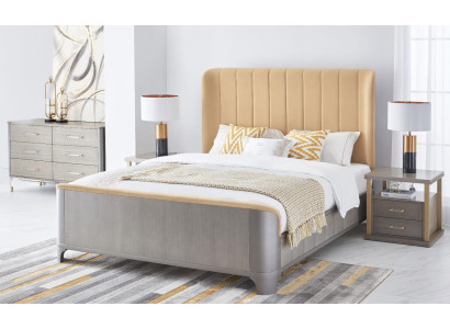 Bed 2x Nightstand 3-piece Bedroom Set Beds new Luxury Modern 180x200 Room