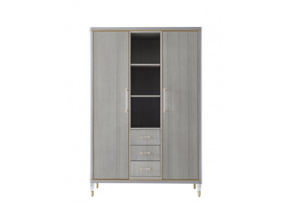 Italian bedroom furniture design wardrobe wood cabinet