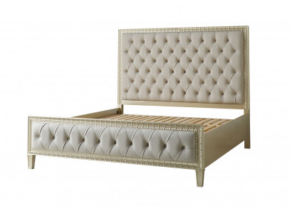 Beds Luxury Bed Hotel Royal Furniture Fabric Design Interior Upholstered Bed Frame