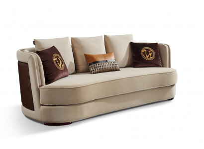 Designer sofa couch upholstery sofas couches leather new 3-seater three-seater