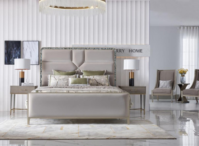 Bedroom luxury bed design bed beds 180x200cm Dubai double