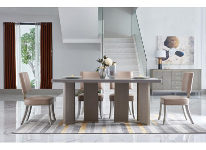 Dining room table designer luxury furniture wood tables 200x90cm living room