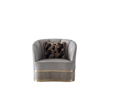 Living room luxury armchair hotel upholstered chairs modern single-seater designer