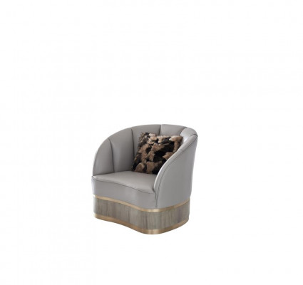 Living room luxury armchair hotel upholstered chairs modern single-seater designer
