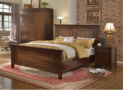 Bed luxury hotel beds 180x200cm bedroom designer wooden double bed