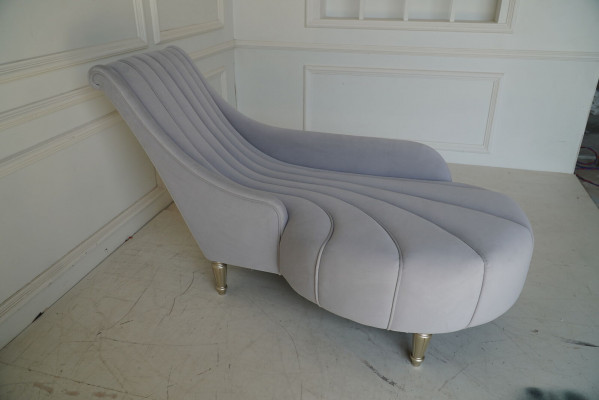 Chaise lounge antique style sofa lounger couch recliners chaise fabric modern 2080 furniture