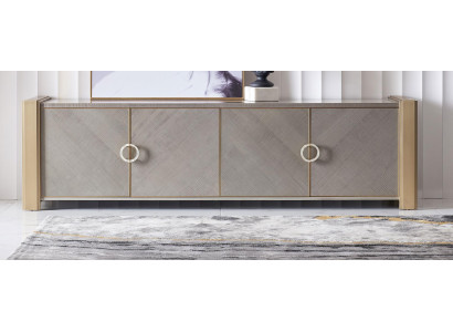 Dresser Designer Side Low Board Cabinet Decor Living Room Shelf