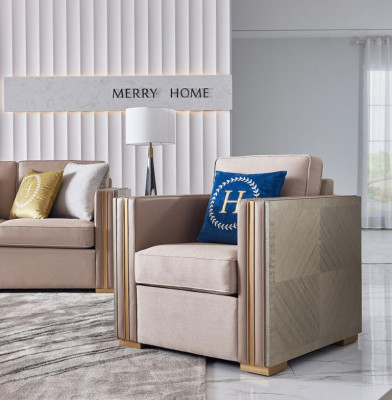 Luxury Armchair Furniture Living Room Single-Seater Sofa Couch Lounge Club Hotel