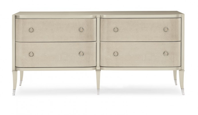 Modern chest of drawers luxury Italian design furniture upholstery wood console sideboard low