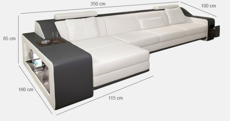 Design corner sofa, sofa couch, upholstery seat, corner suite, sofas, leather, textile, Themar BW