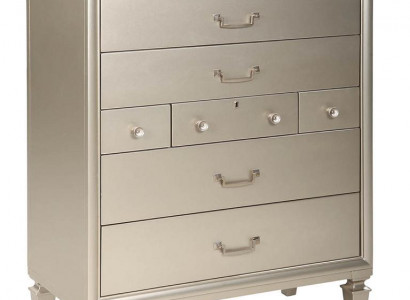 Luxury Furniture Gold Dressers Chest of Drawers Wooden Cabinet Living Room