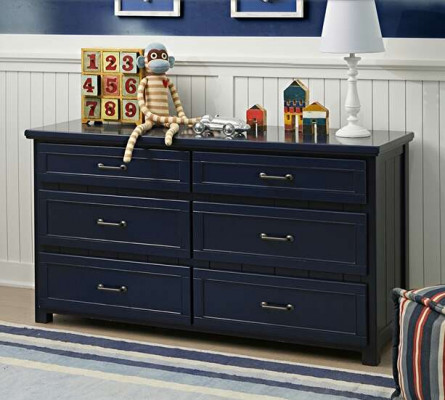 Dresser Sideboard Cabinets Wardrobe with 6 Drawers Wood Bedroom Furniture New