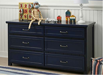 Dresser Sideboard Cabinets Wardrobe with 6 Drawers Wood Bedroom Furniture New
