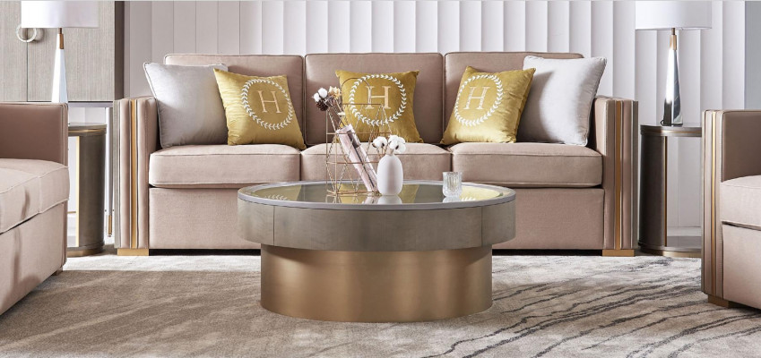 Modern table coffee table side table sofa design living room stainless steel