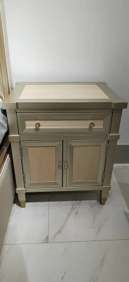 Nightstand tables, console tables, wooden dresser, end table, classic designer.